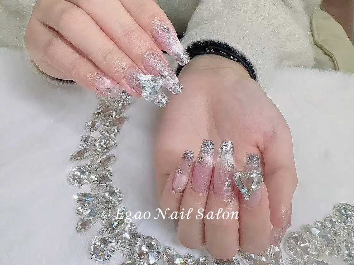 ネイル アートネイル フットネイル フレンチネイル ジェルネイル 持ち込み ハンドネイル EGAO NAIL 錦糸町店のネイルデザイン