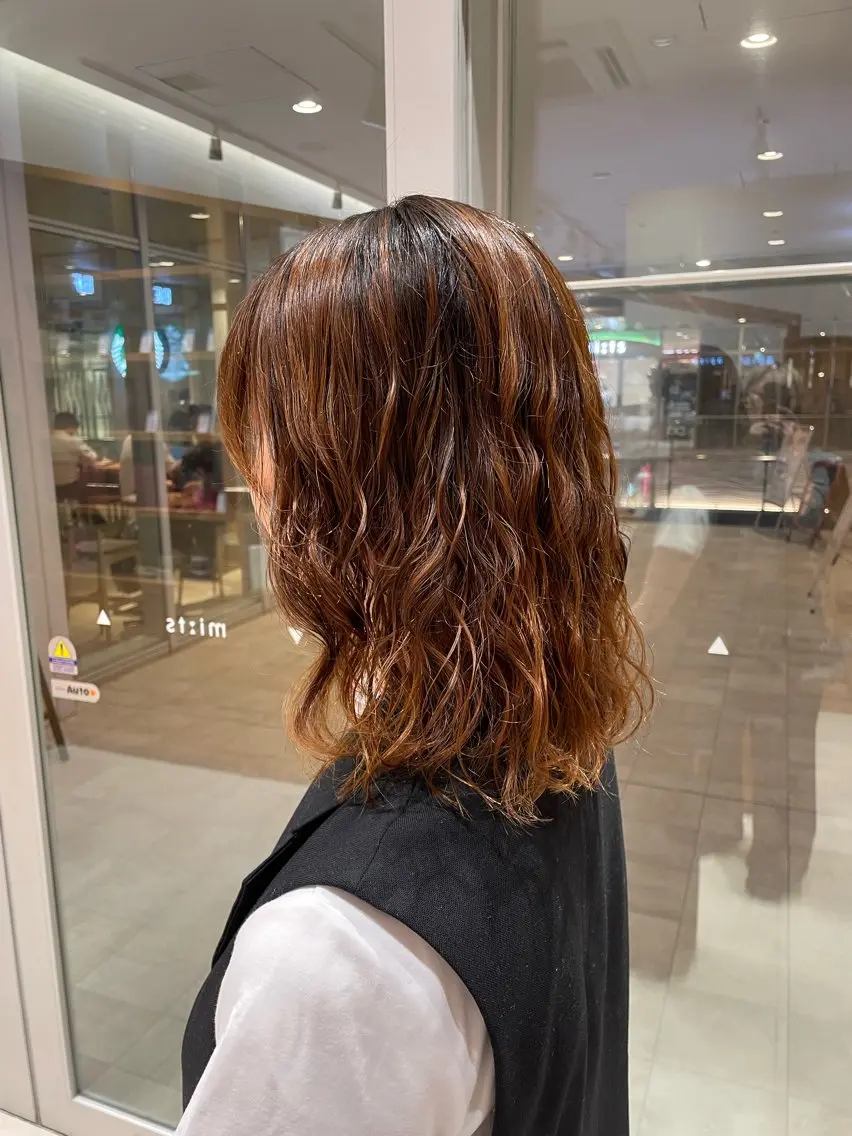 パーマ ボブ カット パーマ ☁️ボブパーマ/ 咲良🪄のヘアスタイル
