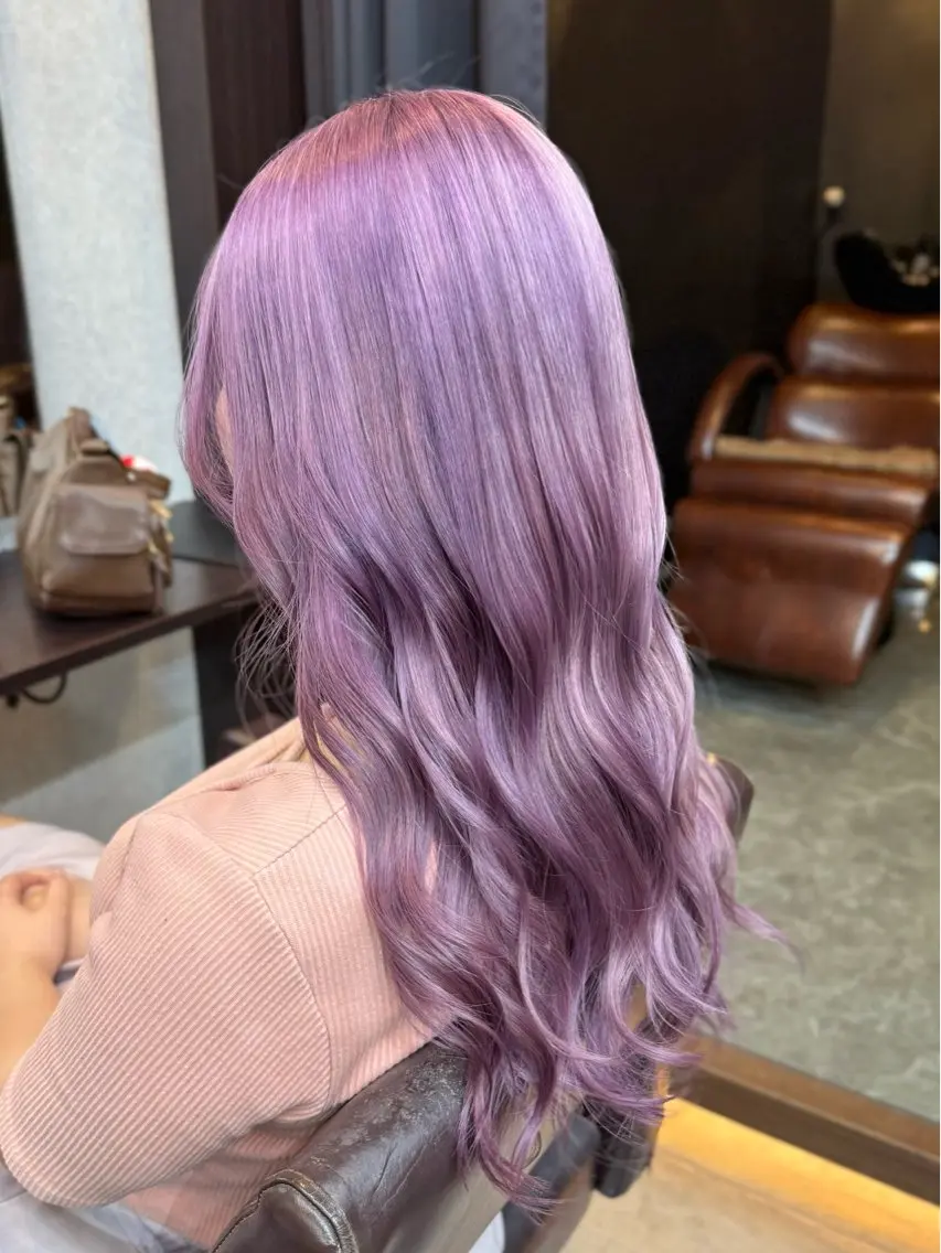 セミロング ヘアカラー 井上 武輝のヘアスタイル