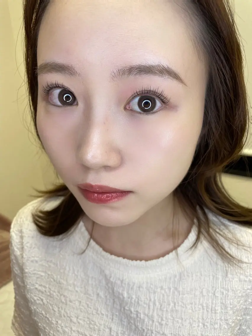 マツエク・マツパ マツパ 大阪福島韓国束感まつ げ Sayaka🤍のマツエク・マツパデザイン