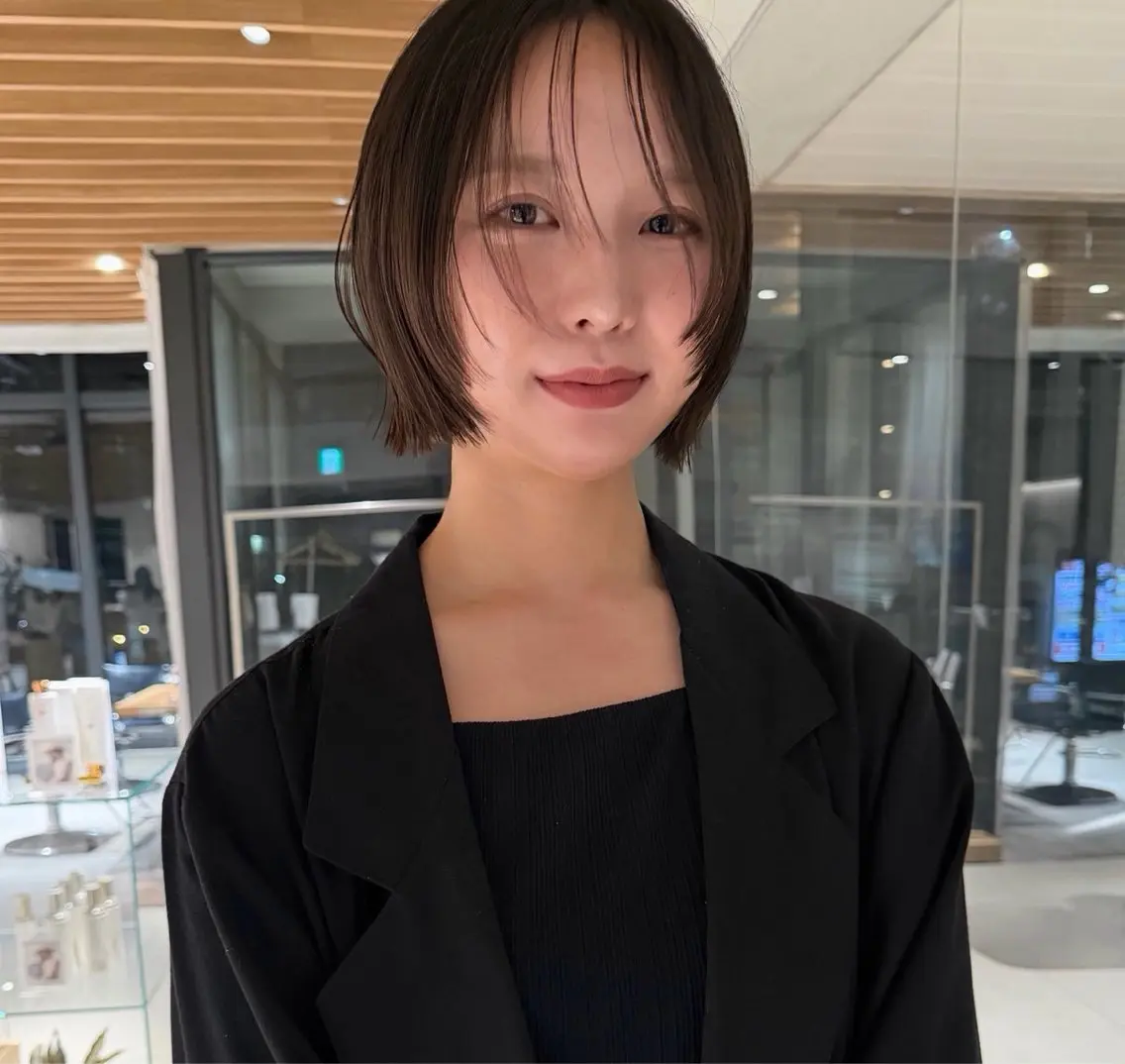 ショート 中村 果乃のヘアスタイル