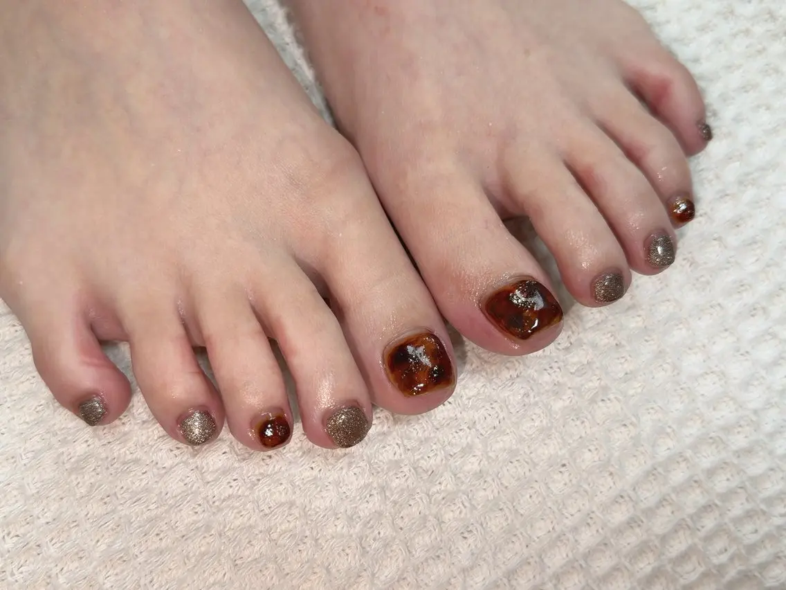 ネイル フットネイル coco nailのネイルデザイン