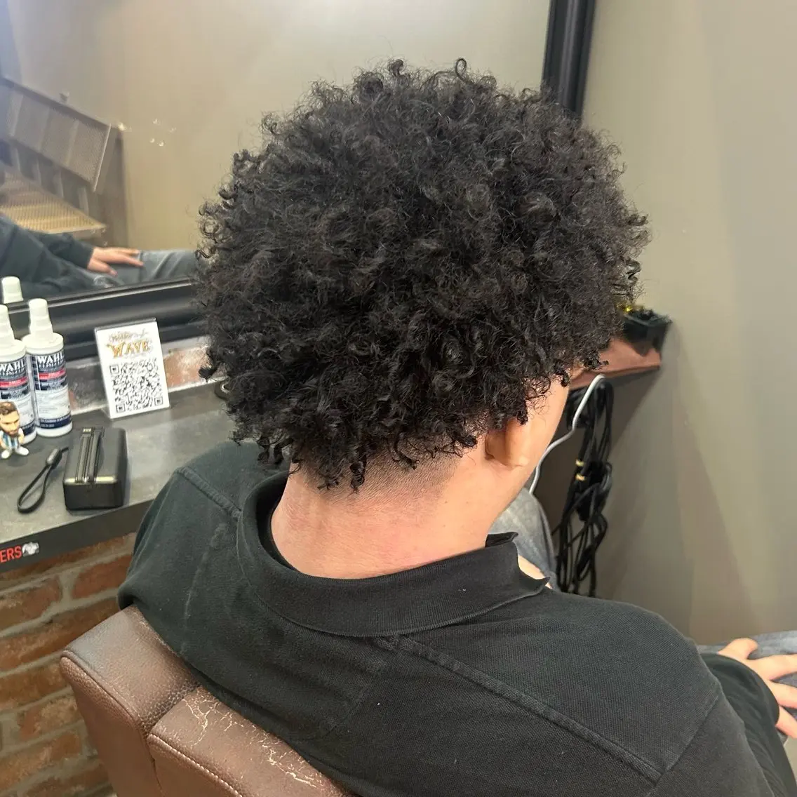 ショート パーマ メンズ 刈り上げ カット パーマ 💈針金パーマ/ ソフトアフロ💈望愛のヘアスタイル