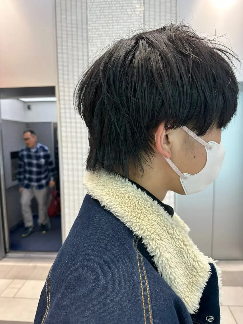 メンズ メンズウルフカット ウルフカット 清塚　広斗 髪質改善/メンズヘアのヘアスタイル