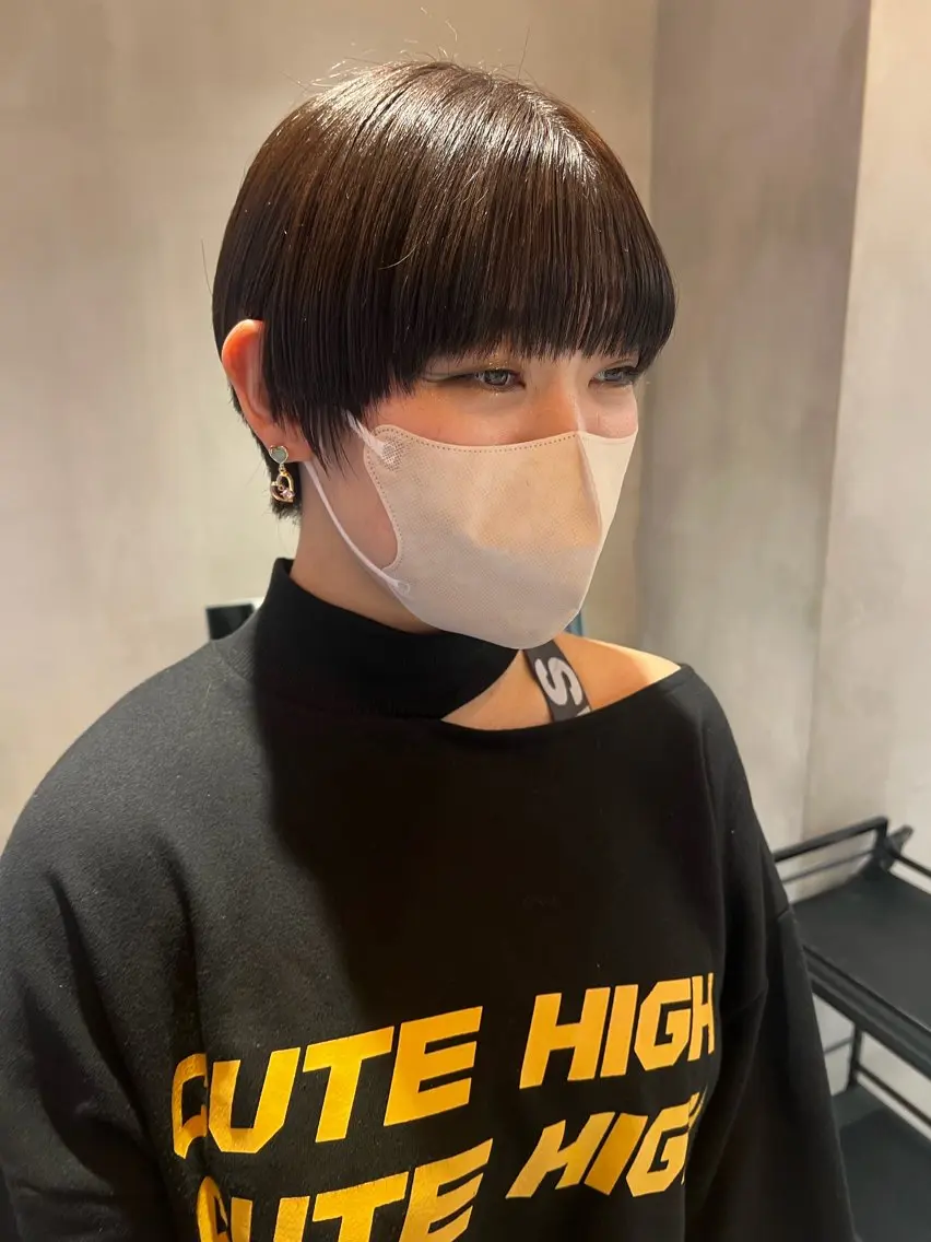 ショート 三浦 れいやのヘアスタイル