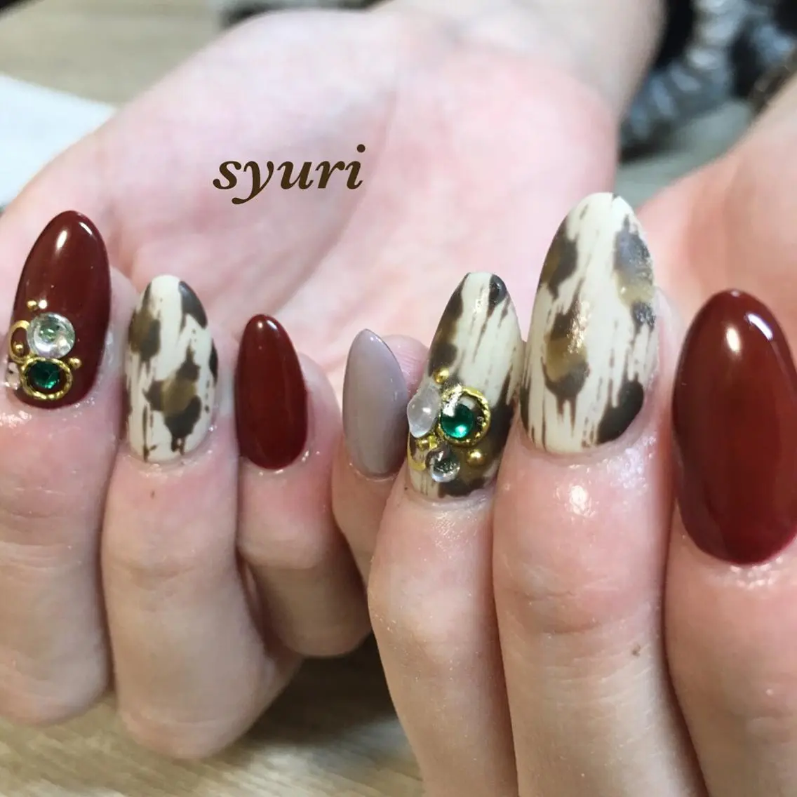 ネイル ハンドネイル syuri nailのネイルデザイン