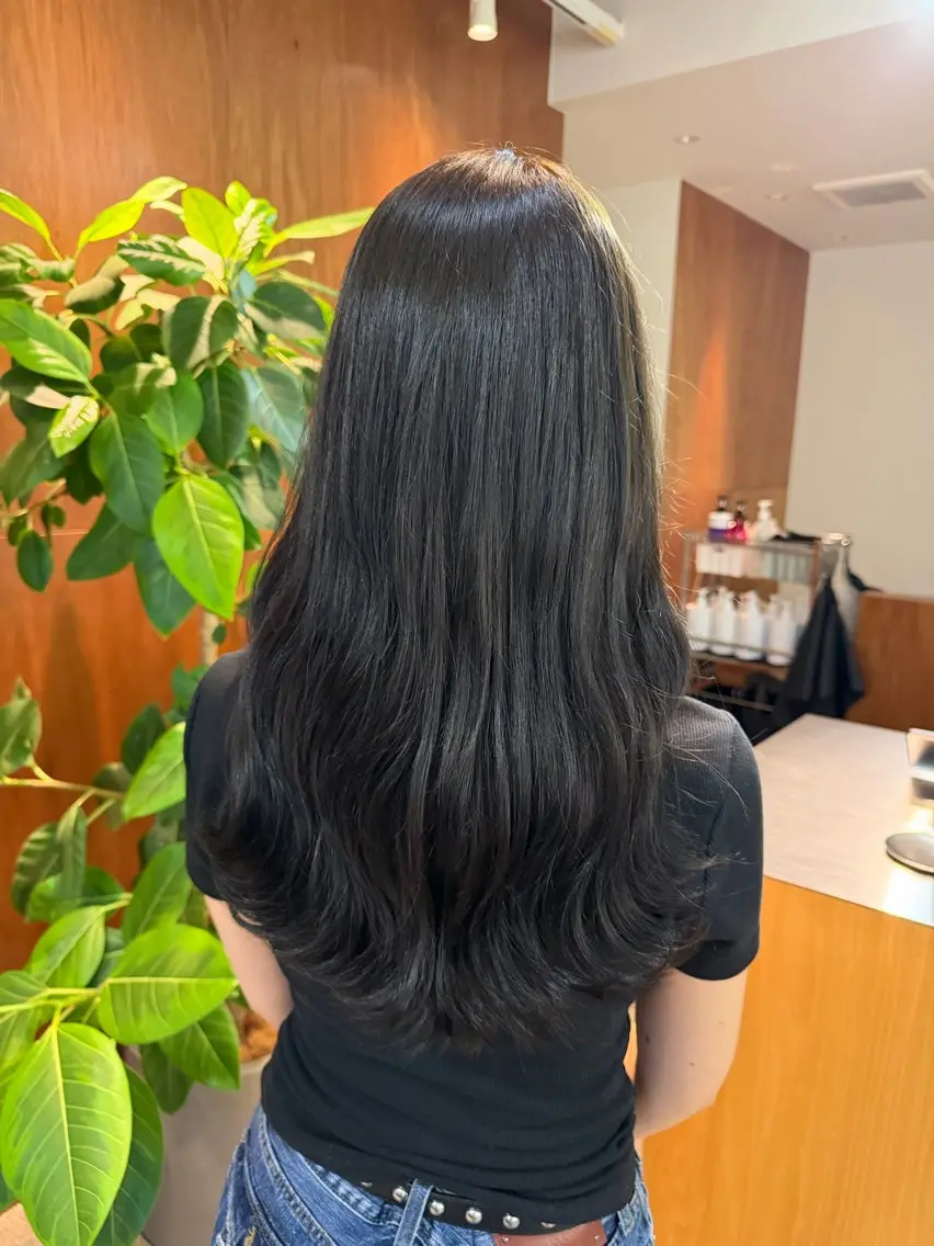 カラー グレージュ オリーブグレージュ オリーブグレー 八事 yukii 橋本 心🫧のヘアスタイル