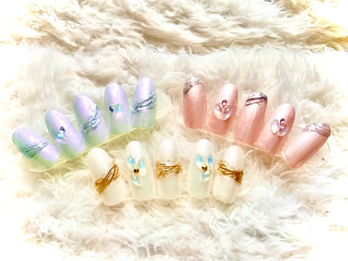 定額エレガントデザイン❤️オフあり、甘皮ケア付🌟の写真