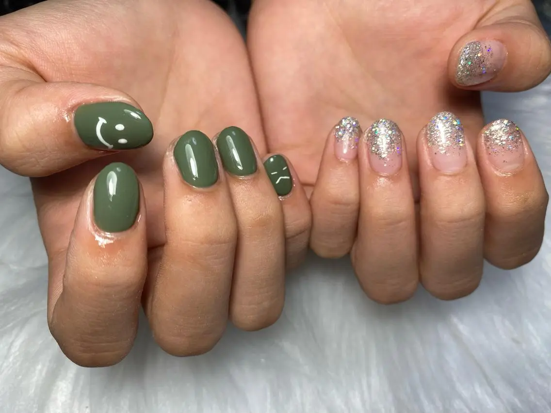 ネイル ハンドネイル Mana‪ ‪·͜· ❤︎‬のネイルデザイン