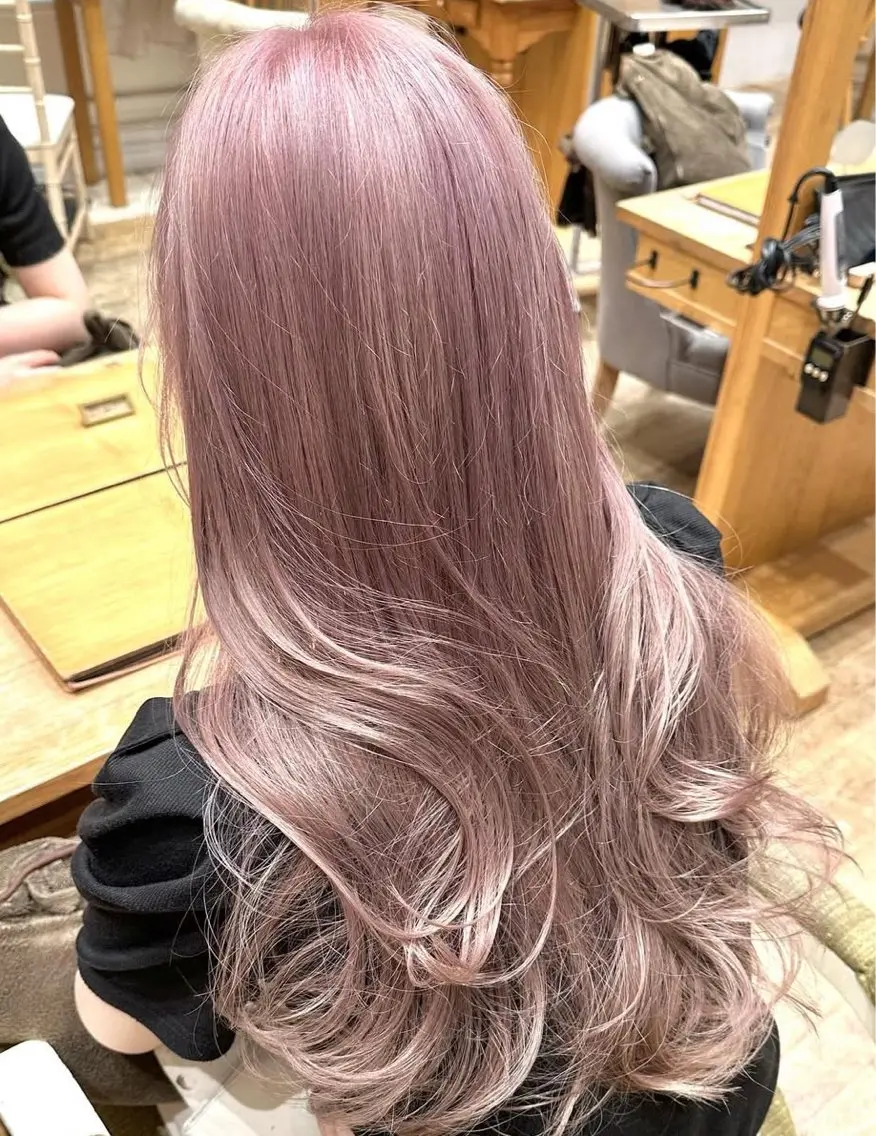 ロング きょうか✨ ブリーチモデル募集中のヘアスタイル
