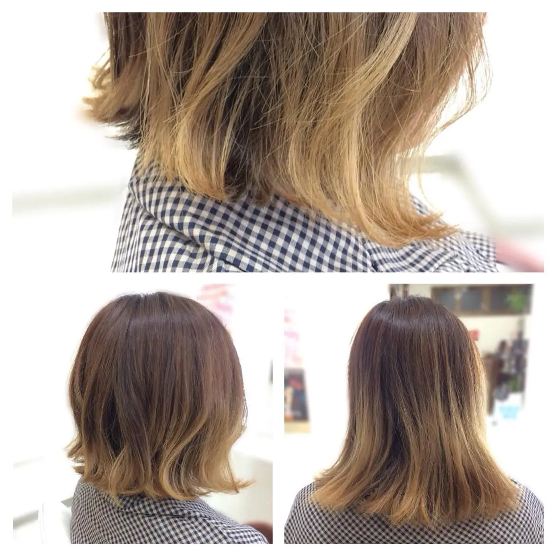 ショート ボブ 外ハネヘア いけだ ゆうのヘアスタイル