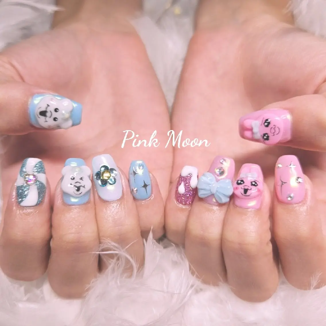 ネイル その他(ネイル) PinkMoon Nozomiのネイルデザイン