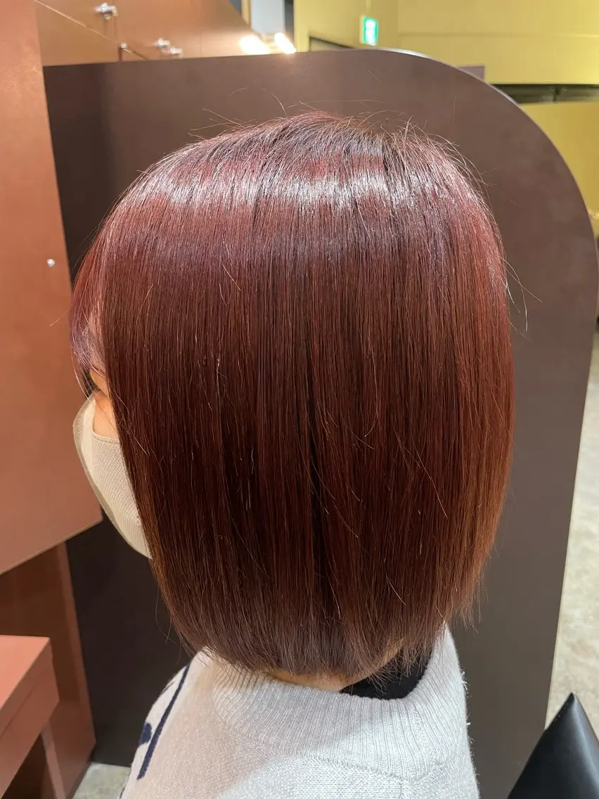カラー ヘアカラー 井上 真里奈のヘアスタイル
