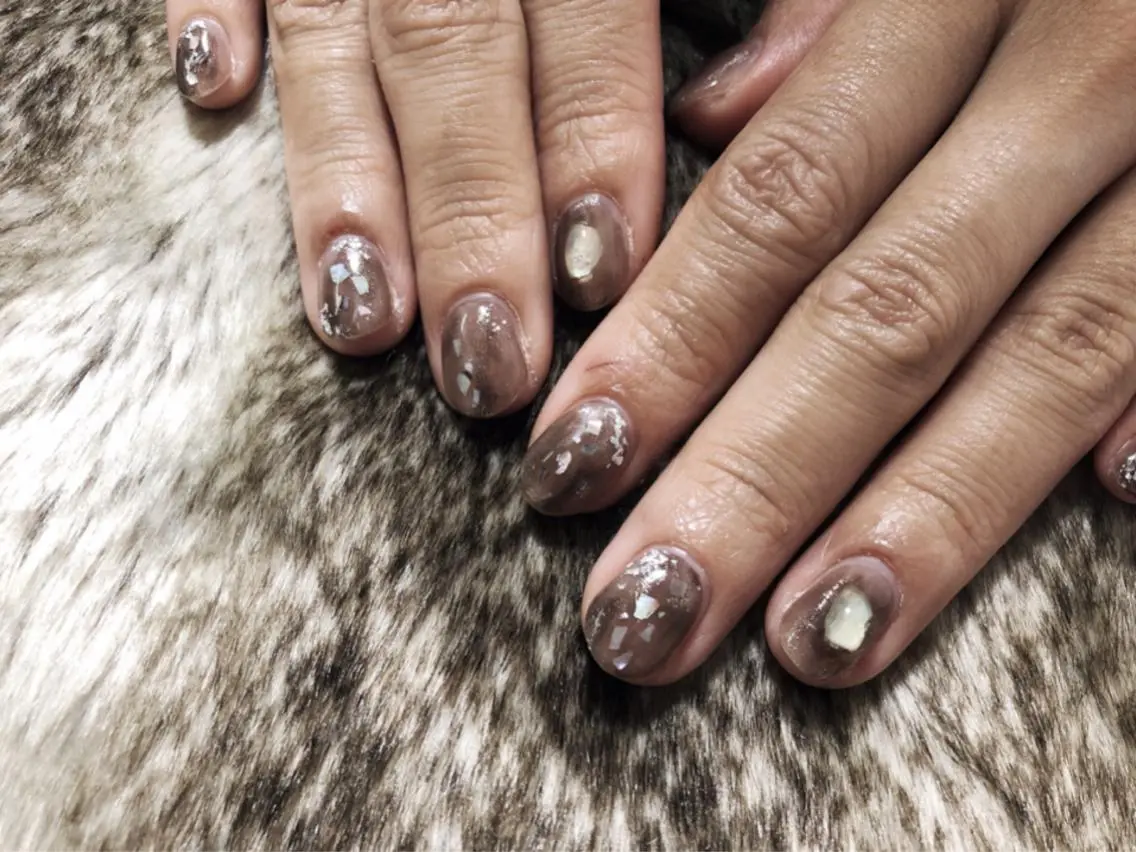 ネイル ニュアンスネイル kiki nail &brow二子玉川のネイルデザイン