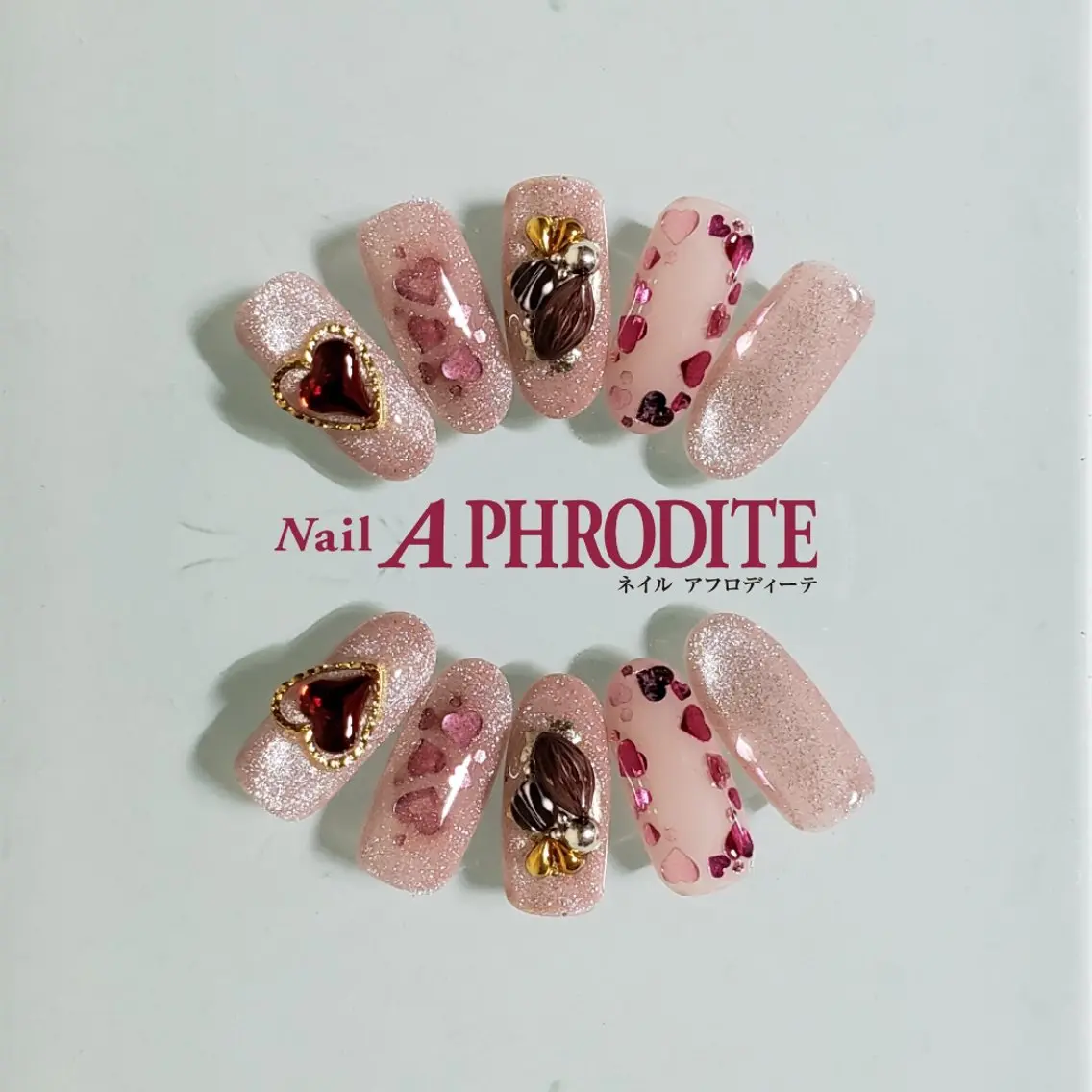 ネイル ジェルネイル ニュアンスネイル スカルプネイル ソフトジェル ネイルチップ ハンドネイル Nail Aphroditeのネイルデザイン