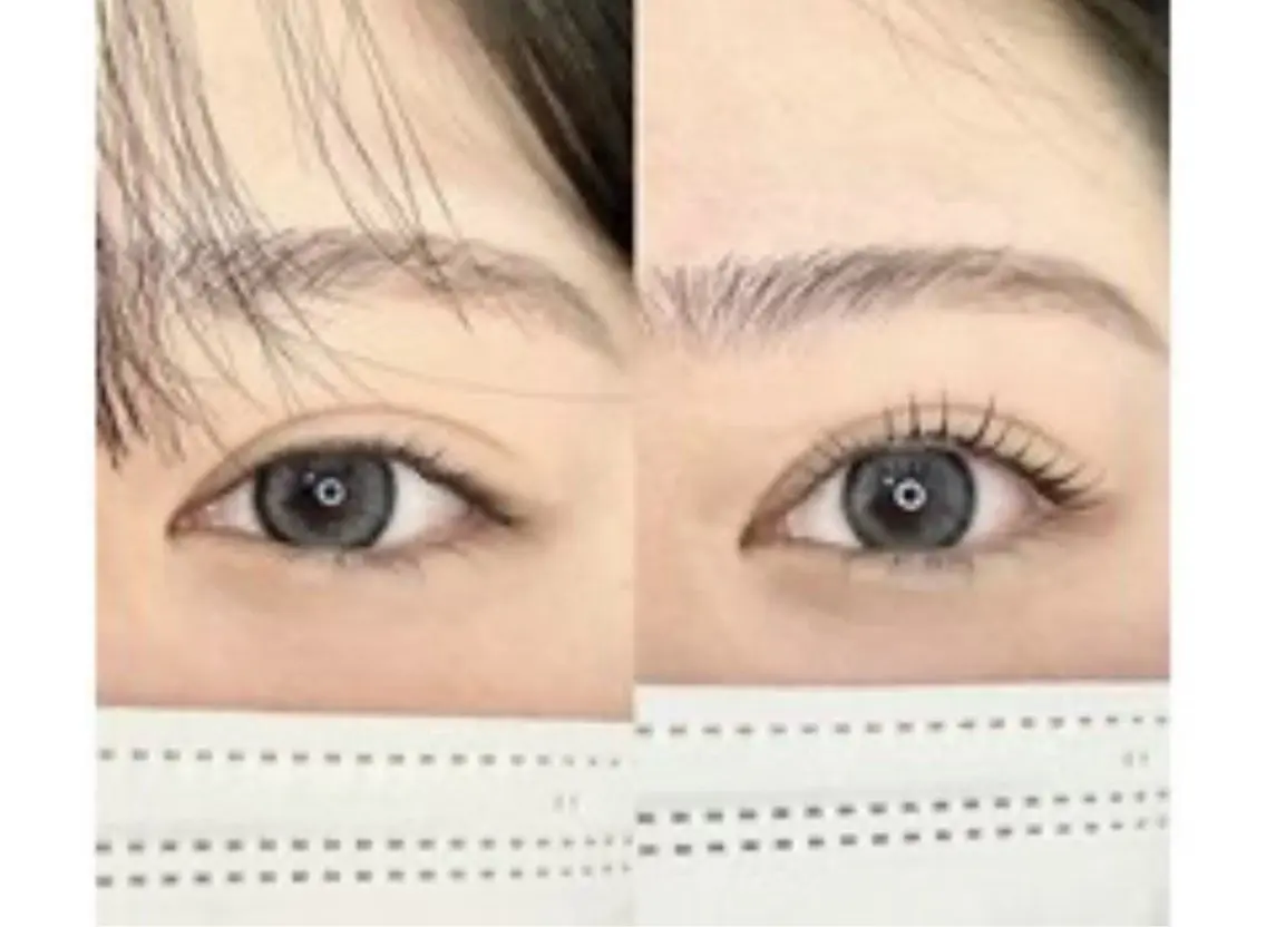 花粉の季節に🤧アイシャプー+まつ毛パーマ+トリートメント(パリジェンヌに変更可能)の写真