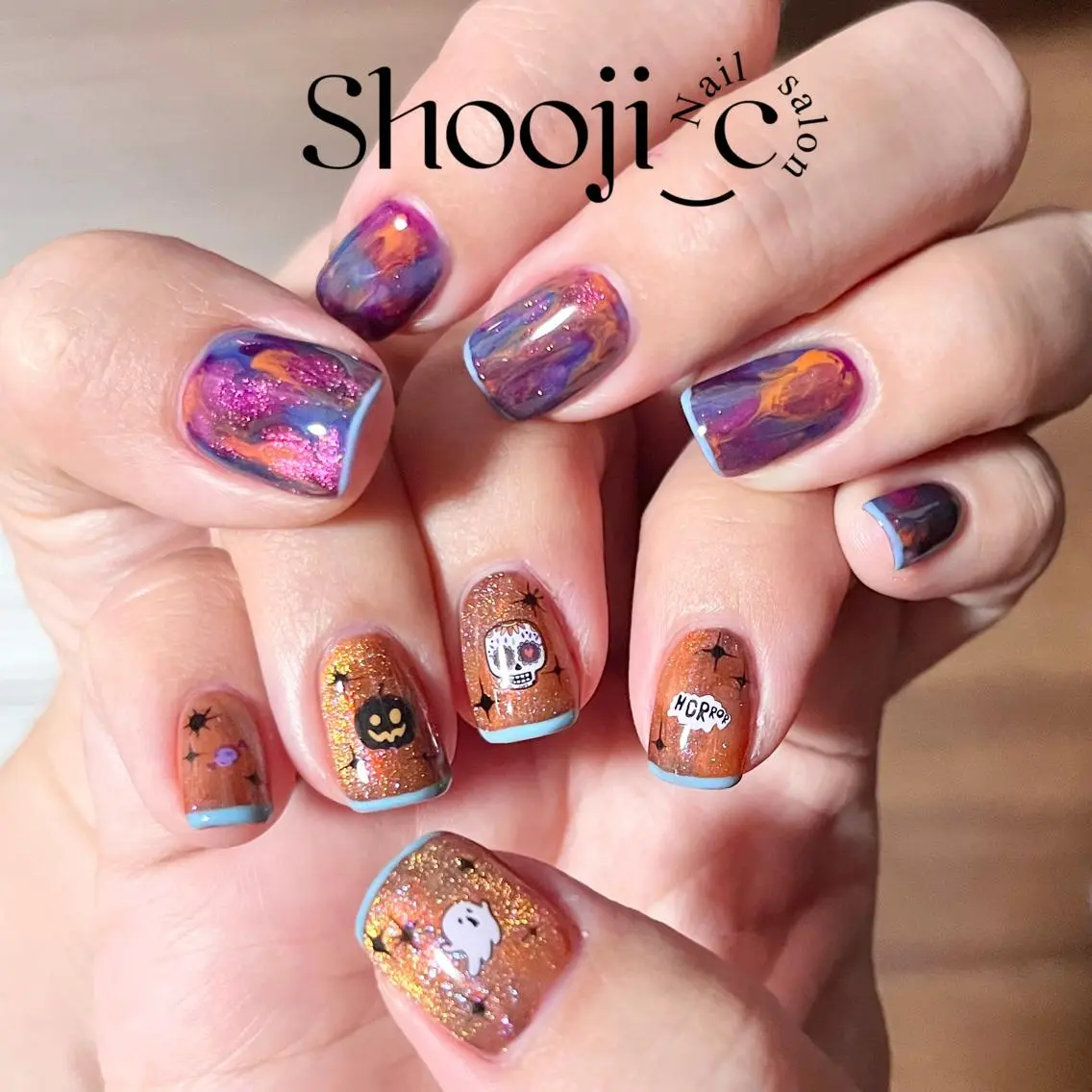 ネイル アートネイル ハロウィン Shooji_c Nail salonのネイルデザイン