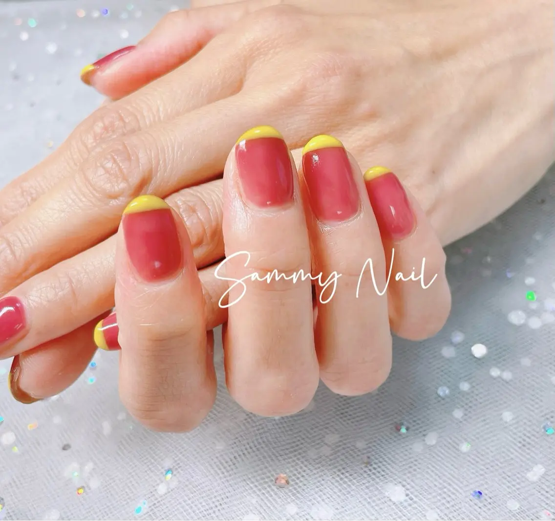 ネイル フレンチネイル Sammy Nailのネイルデザイン