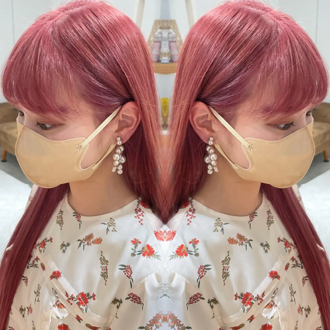 ロング カラー もえな 💋👼🏻のヘアスタイル