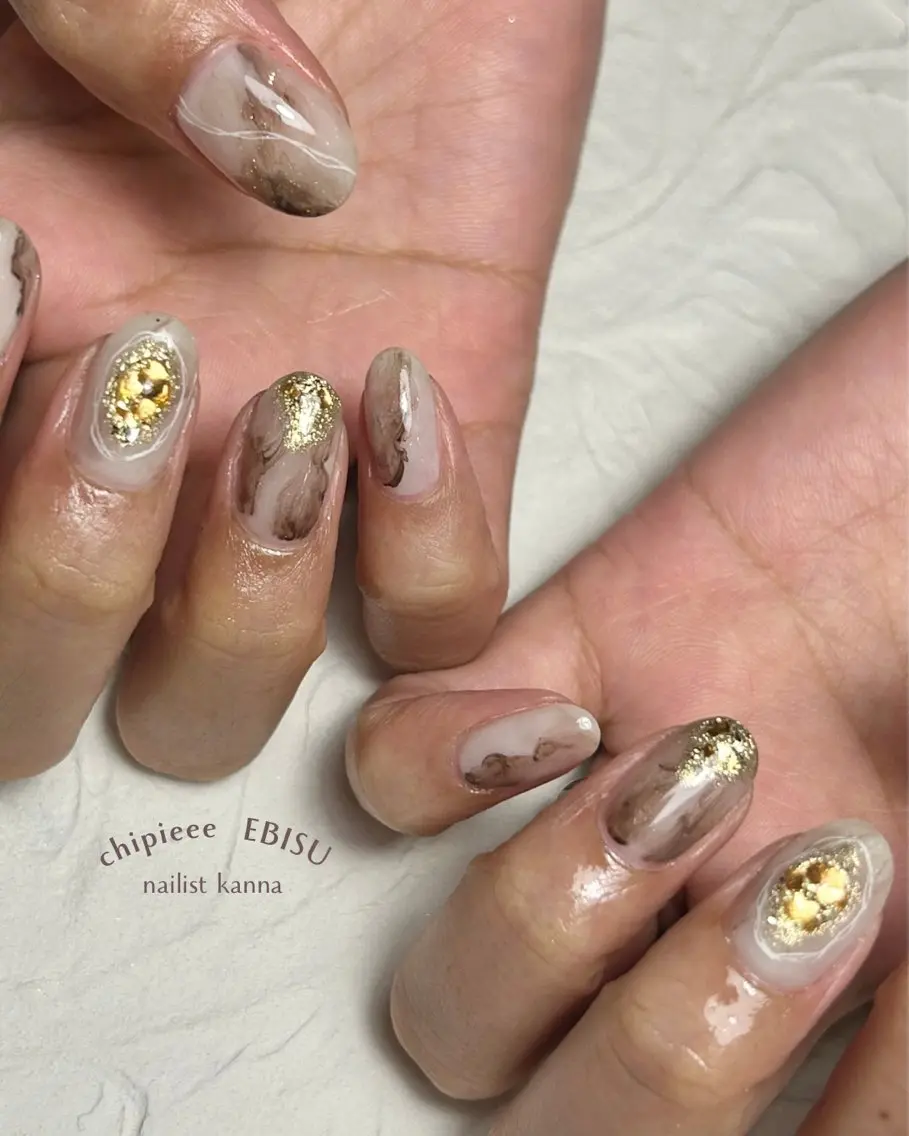 ネイル ハンドネイル chipieee EBISUkannaのネイルデザイン