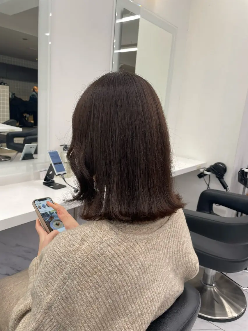 ショート カラー ヘアアレンジ ヘアカラー トリートメント ヘアセット 💗横浜美容室 💗HARUNAのヘアスタイル