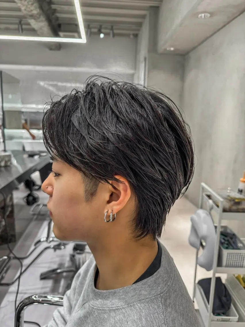パーマ メンズ メンズ特化ニュアンス パーマ RYOのヘアスタイル
