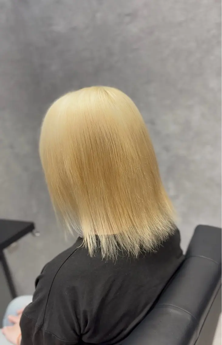 ミディアム カラー カット ヘアカラー トリートメント はやと【エクステ ×ブリーチ特化】のヘアスタイル