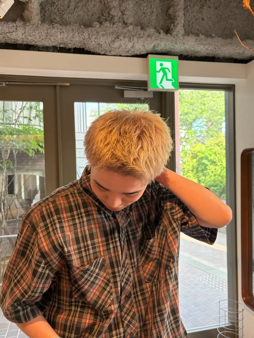 カラー ヘアカラー 星 西宮のヘアスタイル
