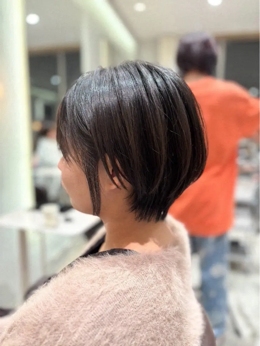 ショート 落合 美穂のヘアスタイル