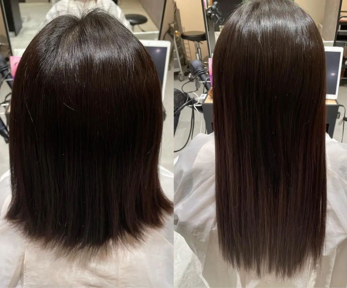 ミディアム カラー ヘアアレンジ 寺西 恵🪡🤍のヘアスタイル