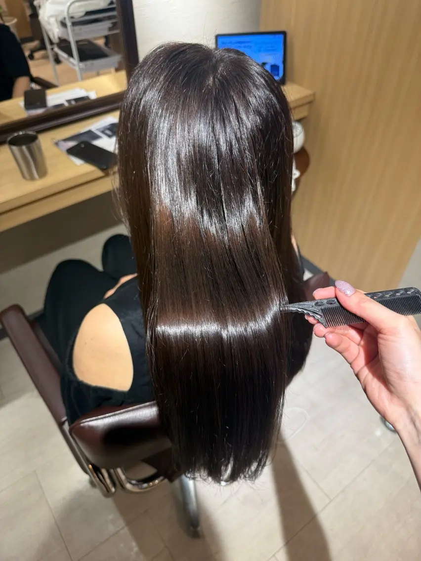 ロング カラー カット ヘアカラー トリートメント Rico 新栄のヘアスタイル