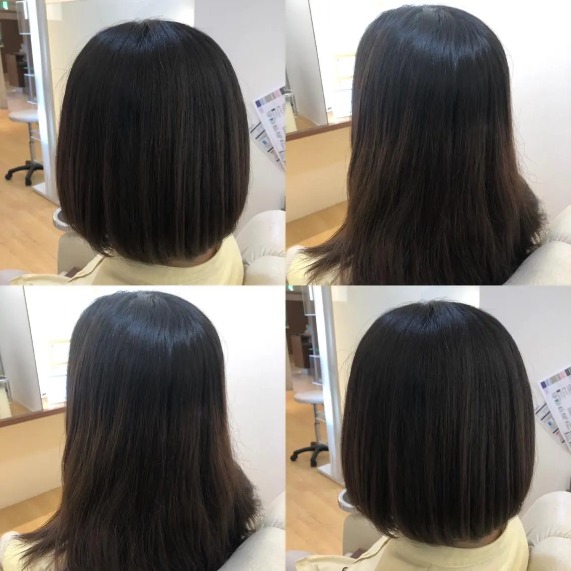 ミディアム ボブ 山岡 徹也のヘアスタイル