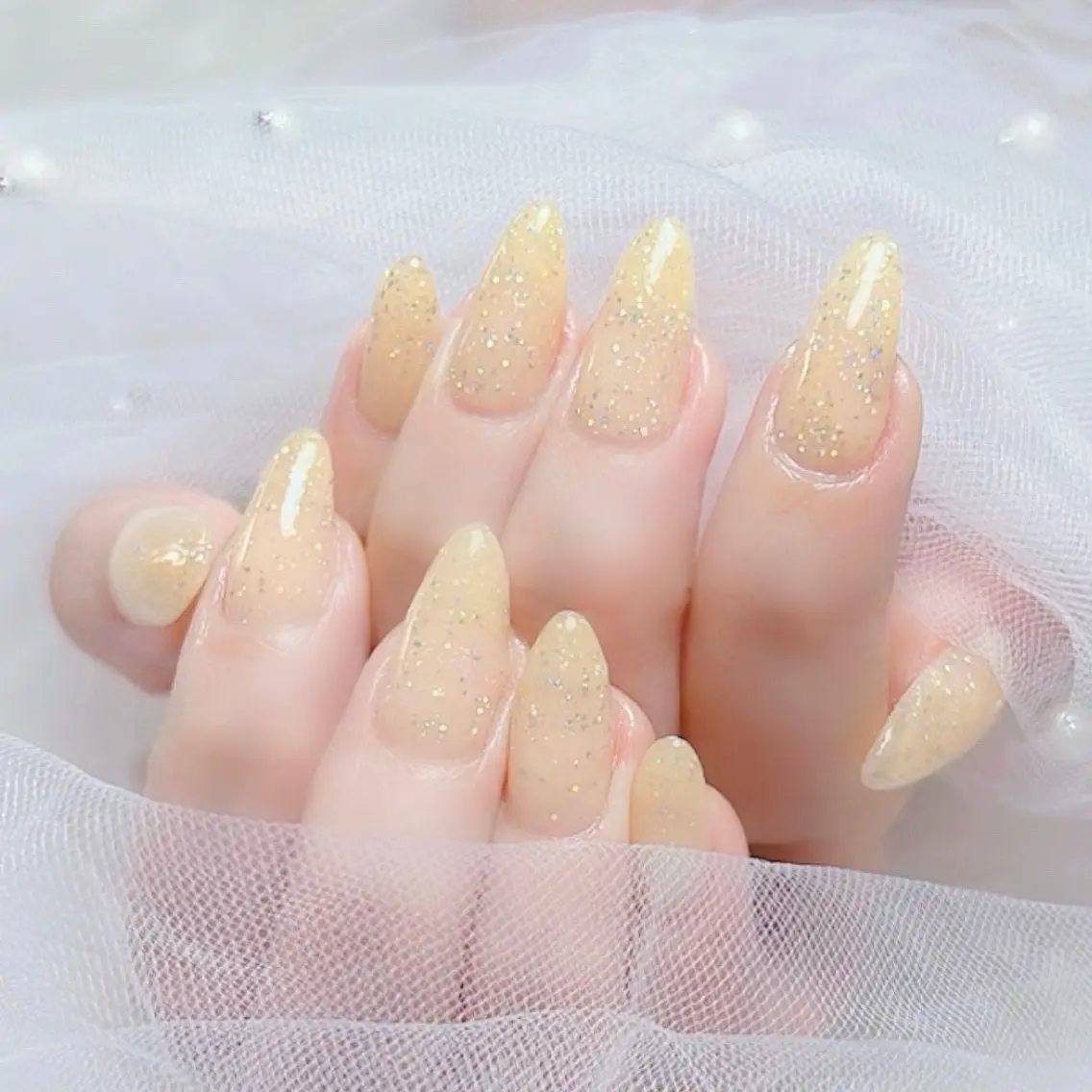 ネイル ワンカラーネイル ハンドネイル Amour 🎀のネイルデザイン