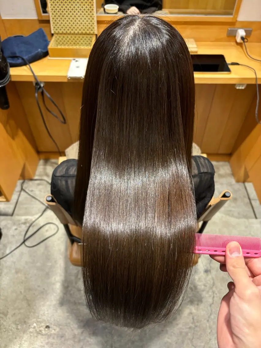 ロング カット ヘアカラー トリートメント 【Amphi Tokyo】宮原のヘアスタイル