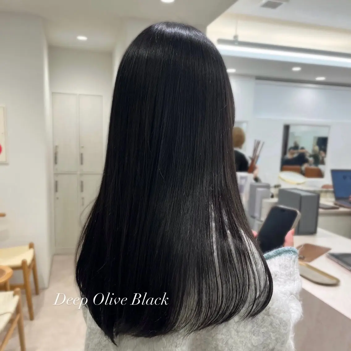 カラー ヘアカラー トリートメント ひなこ♡縮毛矯正/ 艶カラー🤍透明感のヘアスタイル