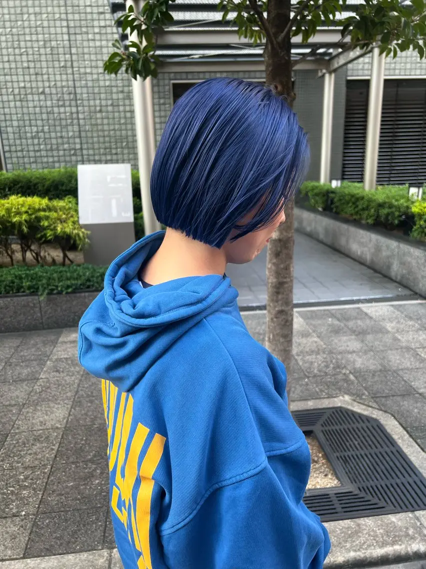 ショート カラー box mico. mutsumiのヘアスタイル