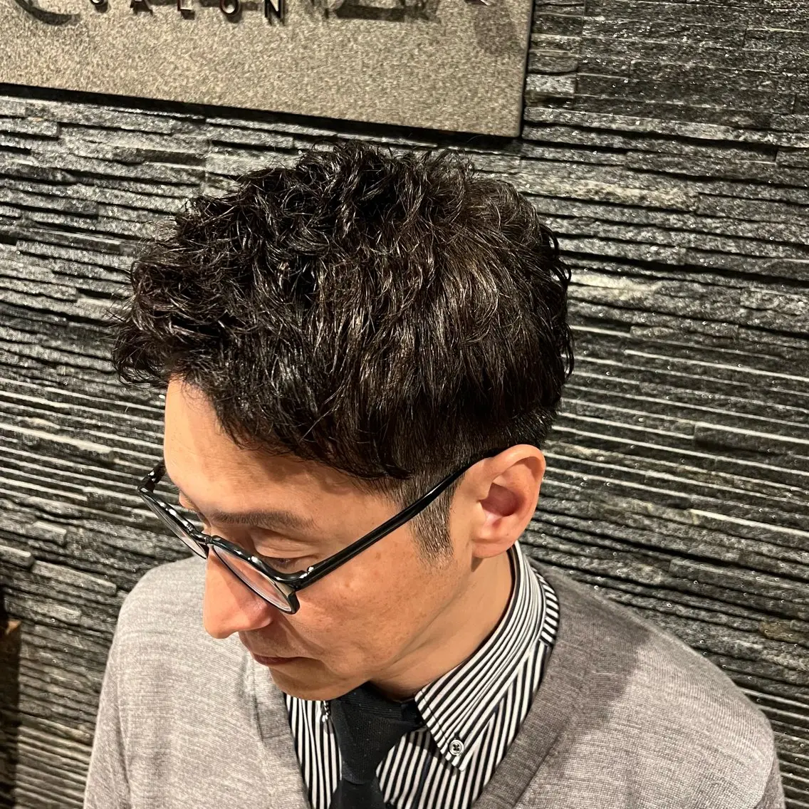 ショート メンズ 安田 遥のヘアスタイル