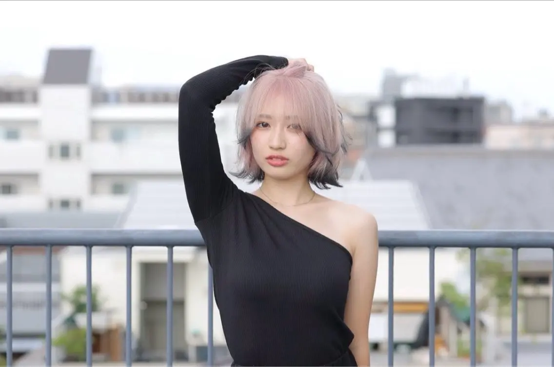 ショート カラー ハイトーンカラー 【ALTLA 吹田】 ハイトーン MUUのヘアスタイル