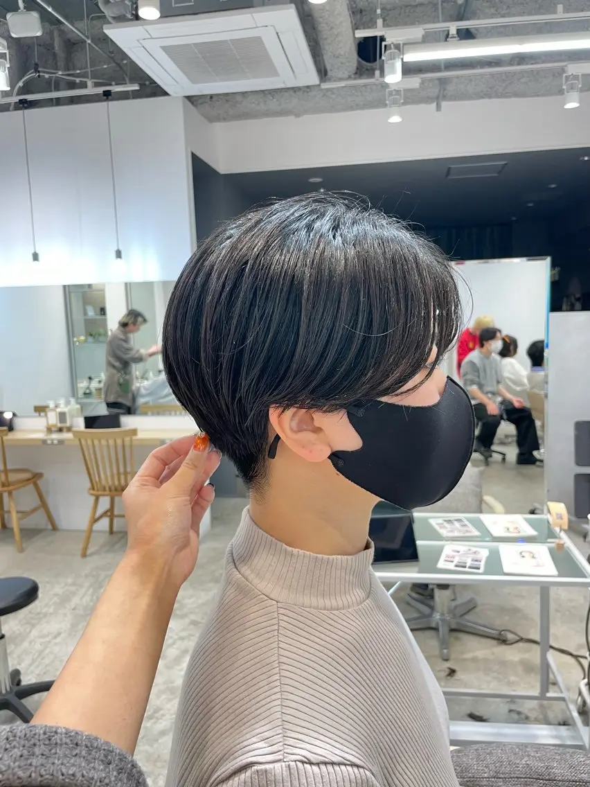 ショート 似合わせカット ショートヘア 表参道レイヤーカット 髪質改善山岸季生のヘアスタイル