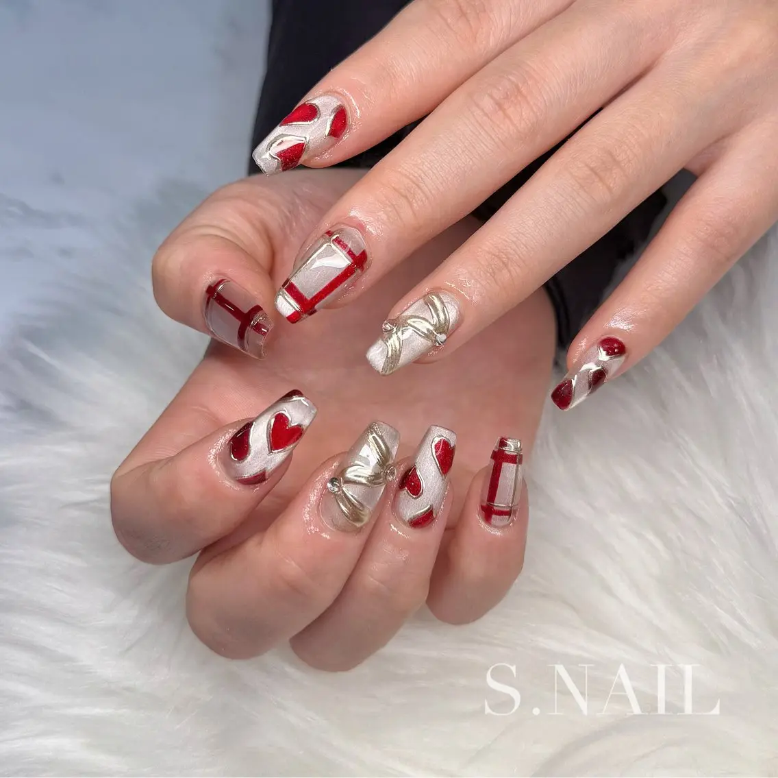 ネイル マグネットネイル 持ち込み ハンドネイル S.NAIL Suuのネイルデザイン