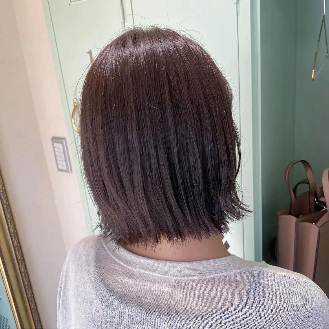 ショート カラー カット ヘアカラー トリートメント 透明感カラー/韓国 ヘア🩶yuri🩵のヘアスタイル