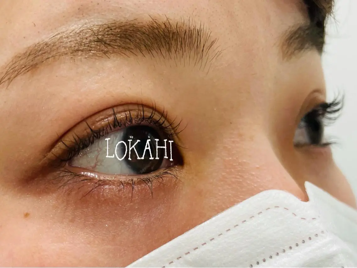 マツエク・マツパ パリジェンヌラッシュリフト マツパ LOKAHI ヤハラのマツエク・マツパデザイン