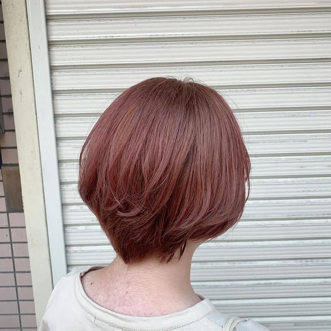 ショート カラー カット ヘアカラー トリートメント 枚方 tomee 🦋南部 しほ🦋のヘアスタイル