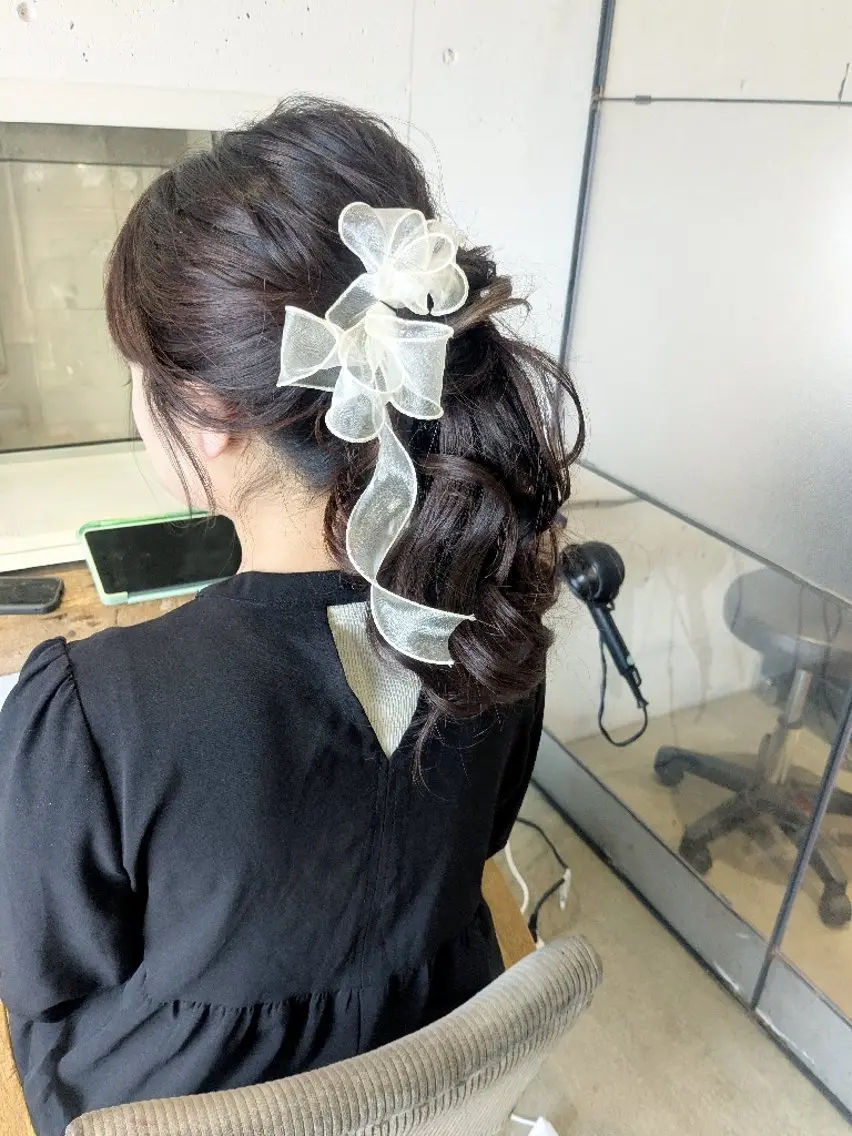 ヘアアレンジ 橋本 真実のヘアスタイル