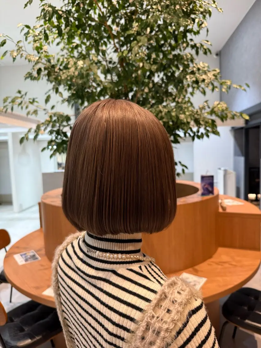 ショート カラー ボブ カット ヘアカラー ayaka |トレンドヘアのヘアスタイル