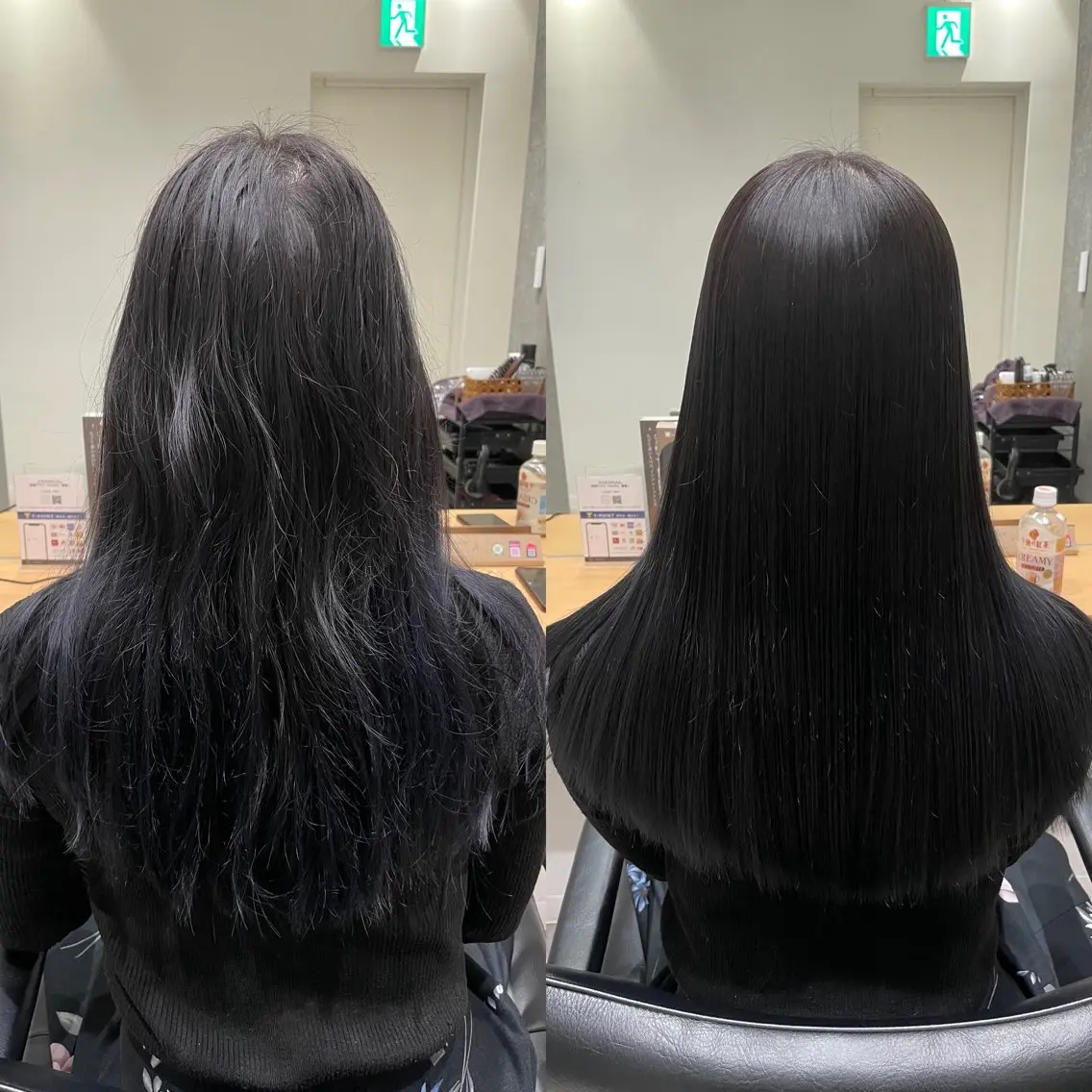 セミロング 髪質改善 トリートメント トリートメント ヘッドスパ 髪質改善ヘアケア 艶髪特化/上田のヘアスタイル