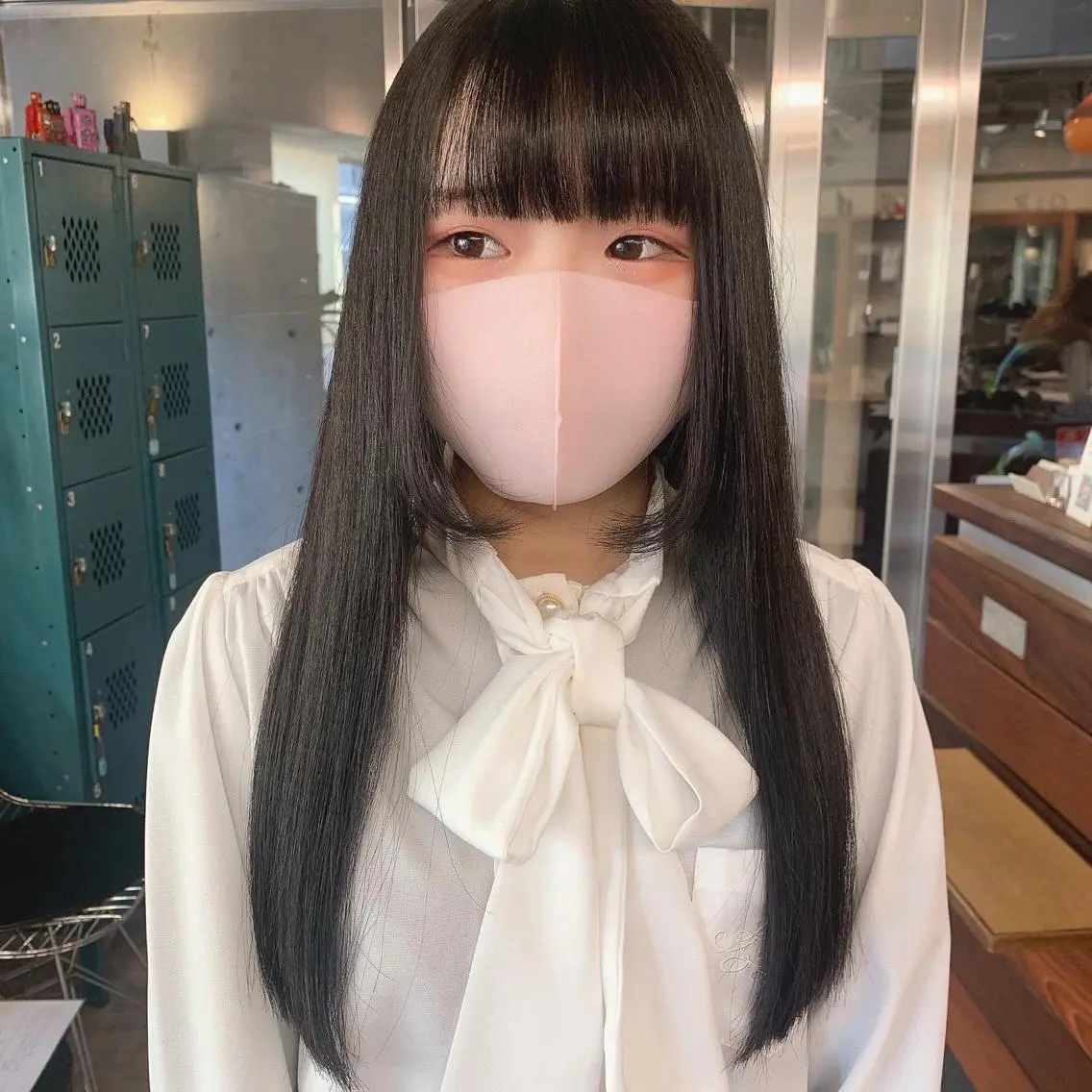 ロング カット 土屋かすみ✁︎. ꙳ 姫カットのヘアスタイル