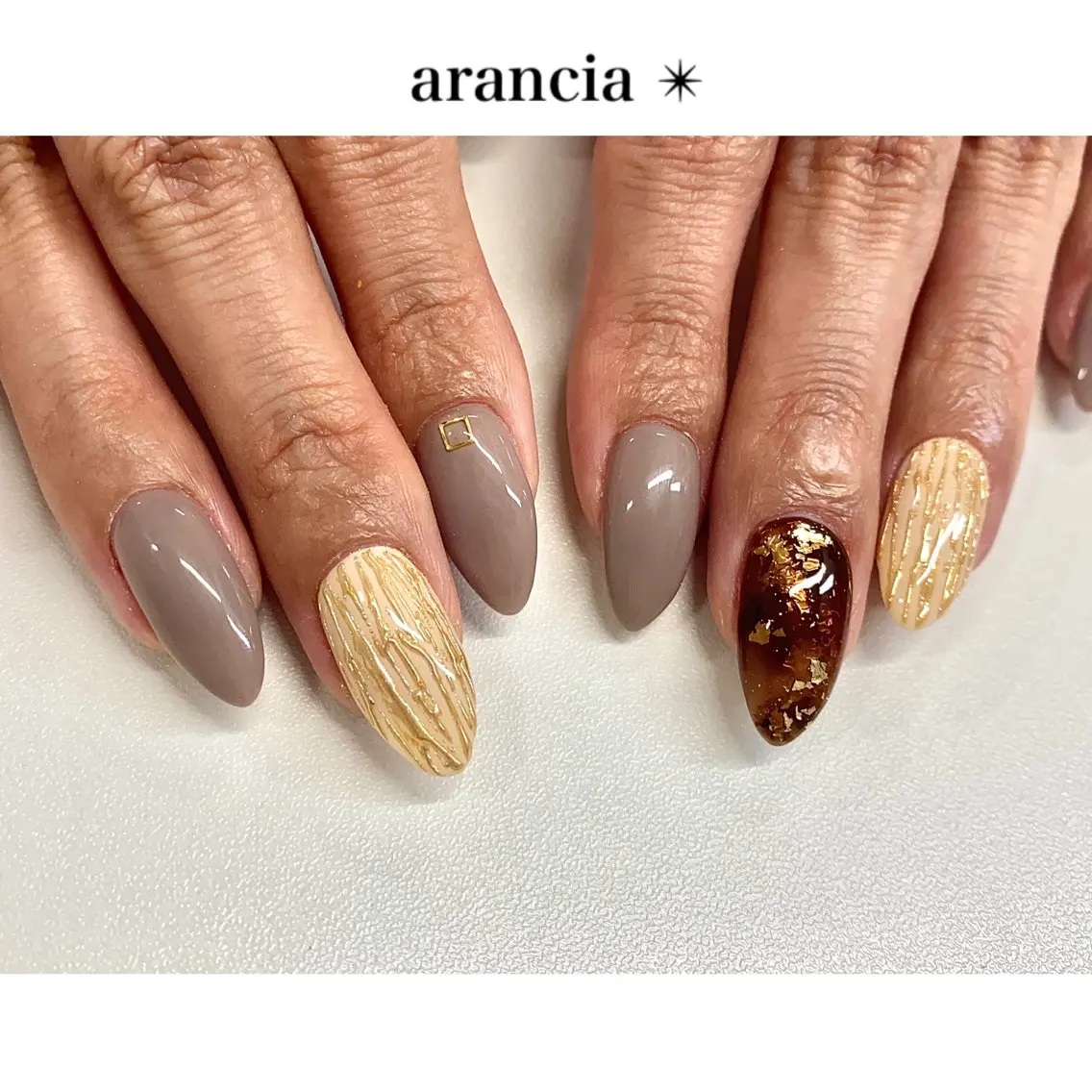 ネイル ハンドネイル arancia /moeのネイルデザイン