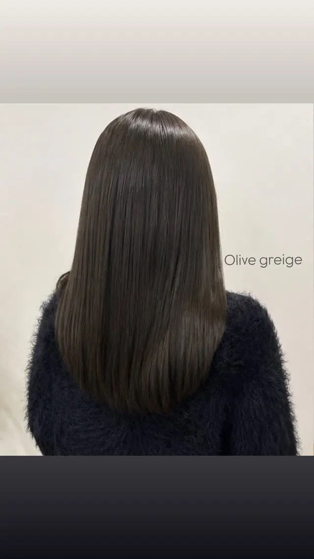 セミロング カラー カット ヘアカラー トリートメント ブリーチなしWカラー ／レイヤー🎀マリノのヘアスタイル