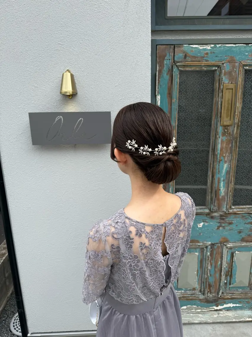 ロング ヘアアレンジ ヘアセット Orla 🌿chiekoの眉毛・アイブロウイメージ